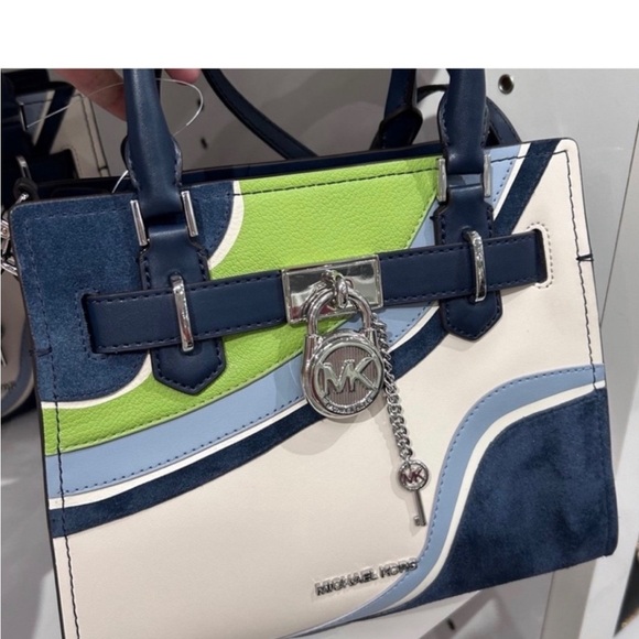 Michael Kors Small Hamilton Satchel Crossbody - Picture 1 of 13